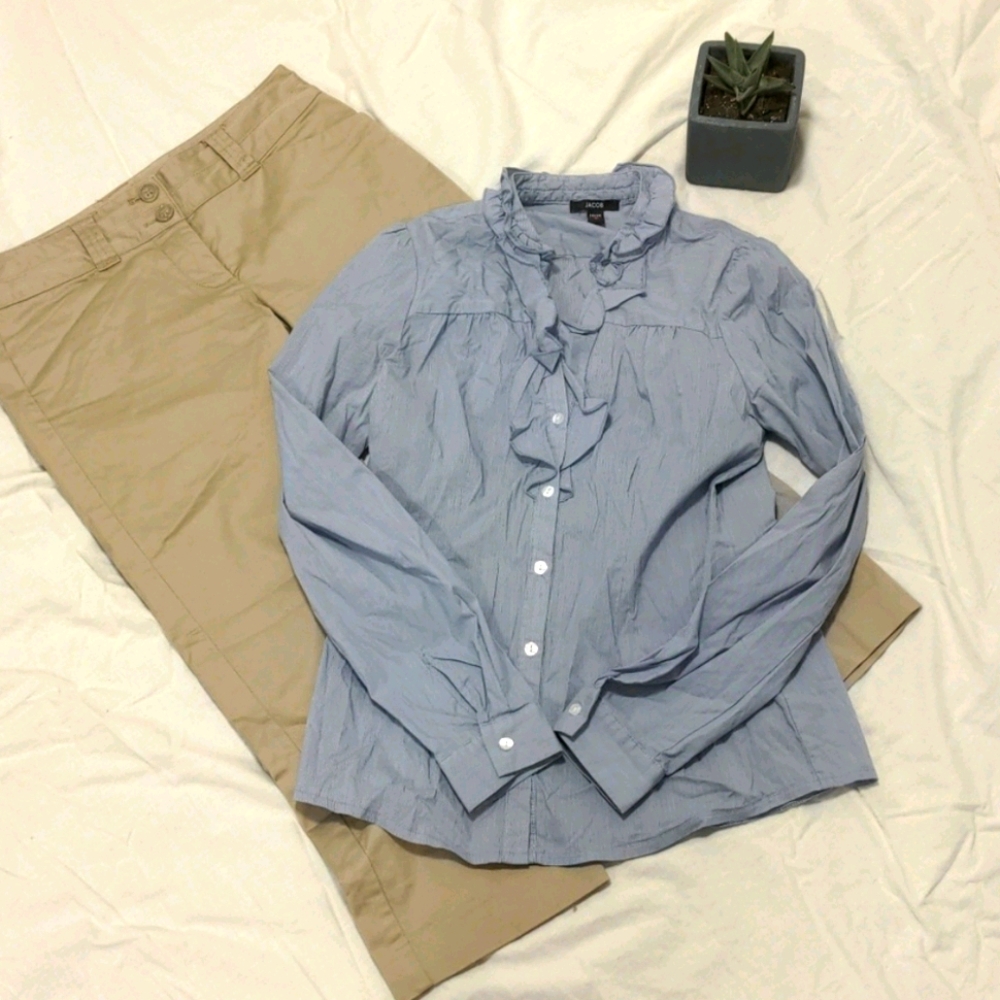 Brushed cotton capris